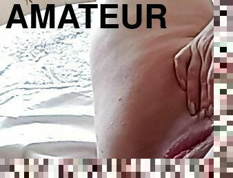 hårig, gigantisk, masturbation, fitta-pussy, rysk, amatör, mogen, cumshot, milf, mamma