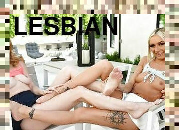 lesbiana, estrella-del-porno, paja, pies, fetichista, con-los-pies, chupando, calientapollas, dedos-de-los-pies