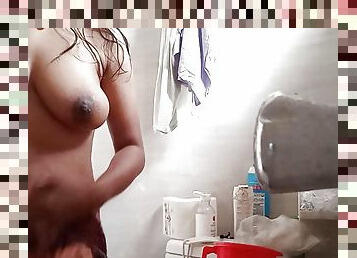 الاستحمام, كبيرة-الثدي, عجوز, كس-pussy, مراهقون, في-البيت, هندي, عمة, 18-عاماً, طبيعية