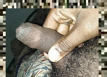 Big cock masturbation in home