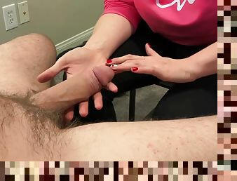 Valentine Date Foot Fetish And Jerking Me Off