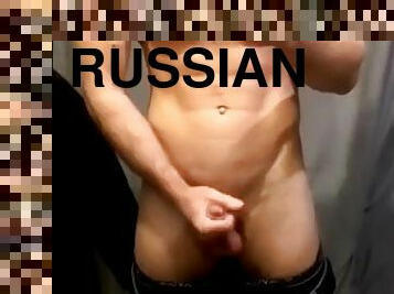 masturbaatio, ulkotiloissa, julkinen, venäläinen, amatööri, mälliotos, gay, pov, soolo, lihaksikas