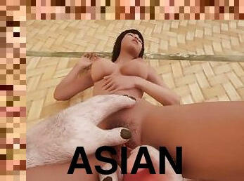 asia, payudara-besar, vagina-pussy, lesbian-lesbian, handjob-seks-dengan-tangan-wanita-pada-penis-laki-laki, sudut-pandang, pacar-perempuan, jenis-pornografi-animasi, 3d, payudara