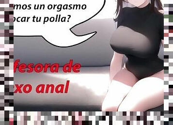 Instrucciones para un orgasmo anal. JOI voz española.