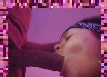 [PART 1] LIGHT SKIN DEEP THROATING BLACK DICK