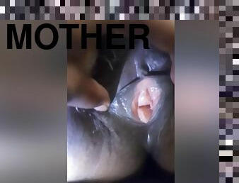 Secretly Captchered Stepmother Black Hair Pussy