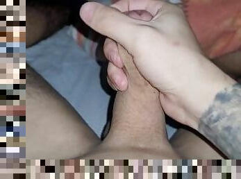 masturbare-masturbation, amatori, jet-de-sperma, gay, excitat, solo