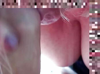 cul, gros-nichons, femme, amateur, mature, fellation, énorme-bite, milf, maison, maman