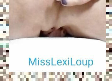 MissLexiLoup tight college butthole fucking up the Rear back door anal entrance 101