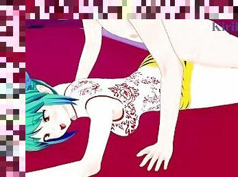 Lum and I have intense sex at a love hotel. - Urusei Yatsura (2022) Hentai 4