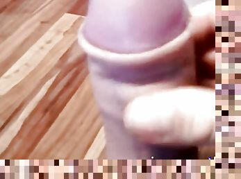 Big penis prosthetic with movalble skin