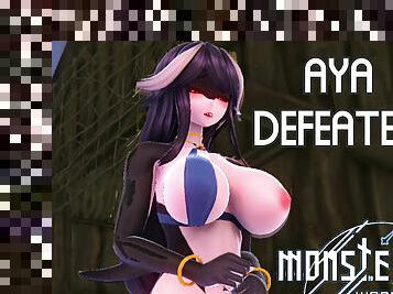 Aya Defeated - Monster Girl World - gallery sex scenes - hybrid orca - 3D Hentai Game - monster girl - lewd orca