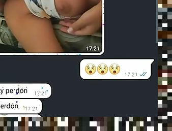 TALKING WITH MY ASS SECRETARY ON WHATSAPP 