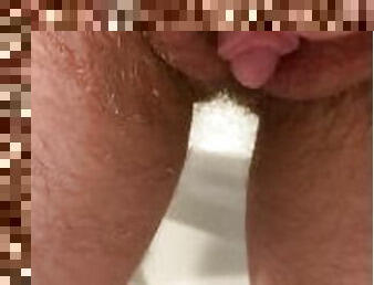 Getting my tdick big clit hard for you