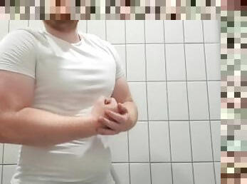 pissing, homofil, stram, fetisj, alene, muskuløs, biseksuell, trening