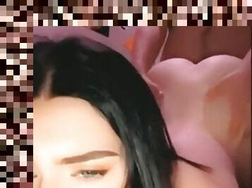 College teen filming fuck and fucking with parents in next roomblack snapchat close up tik tok