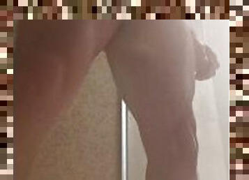 Hotel Shower Masturbation