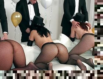 Pantyhose Fetish Brazzers New Years Eve Party
