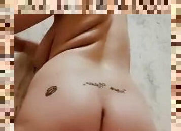 banyo-yapma, büyük-göğüsler, mastürbasyon-masturbation, meme-uçları, boşalma, amcık-pussy, amatör, kızıl-saçlı, delinmiş, duş