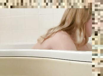 Voyeur while TEEN is bathing