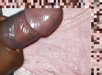 masturbation, vieux, amateur, ejaculation-sur-le-corps, ébène, énorme-bite, hardcore, black, culotte, jeune-18