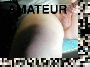 masturbare-masturbation, amatori, adolescenta, grasana, roscata, solo, birou, pula