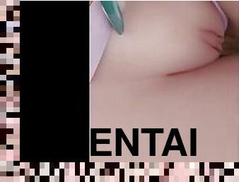 pekpek-puke-pussy, anime, hentai, 3d, solo