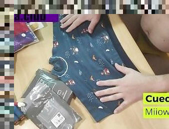 Unboxing produtos sexys