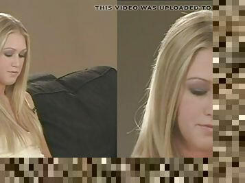 Blonde Smoking - Split Screen