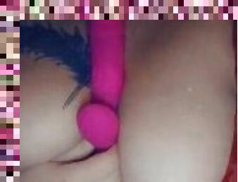 Tit fucking and sucking my toy