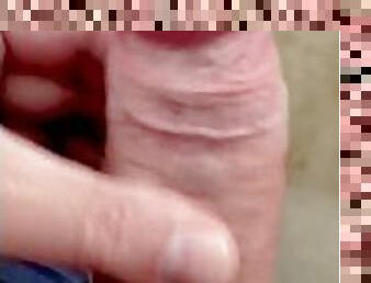 şişman, kocaman-huge, mastürbasyon-masturbation, açıkhava, fışkıran-su, üstüneyüzüne-boşalma, dolgun-güzel-kadın, birdenbire, sperm, yakalanmış