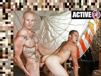 ActiveDuty - Cum Slut Rails Muscle Hunk Soldier -