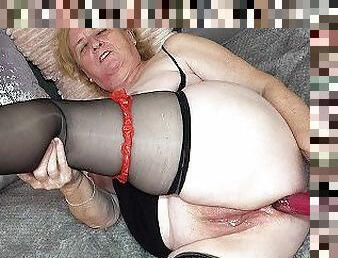 tetas-grandes, extremo, masturbación, mayor, orgasmo, amateur, anal, maduro, abuelita, juguete