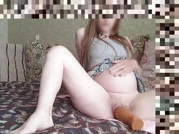 imens-huge, gravida, pasarica, nevasta, bunaciuni, slobozita, cuplu, dildo