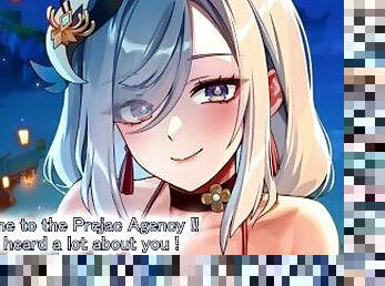 [Hentai JOI] Prejac Agency 003 [Multiple Endings, Edging, Slave control] (Shenhe - Hasumi)