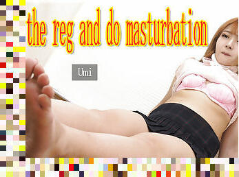 Stretch the reg and do masturbation. - Fetish Japanese Video