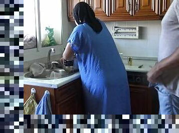 ??? ?? ?????? ?? ????? ?? ??????? Pregnant Arab Wife Fast Creampie In Kitchen