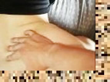 pantat, vagina-pussy, gambarvideo-porno-secara-eksplisit-dan-intens, pertama-kali, sperma, kamar-tidur, bokong, pukulan-di-pantat, penis, kasar