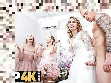невесты, русские, минет, порнозвезды, ебут-толпой, блондинки, ебля, трах-вчетвером, венчание