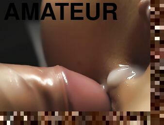 Extremely Detailed Macro Filming Of Penetrations And Cumshot 5 Min