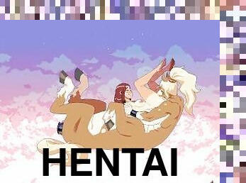 monstro, mãe, compilação, anime, hentai