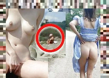 badning, onani, nudist, offentlig, strand, italiensk