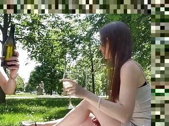 Feet worship in the garden for naughty sissy slut femboy. Full video on my Onlyfans ( link in bio)