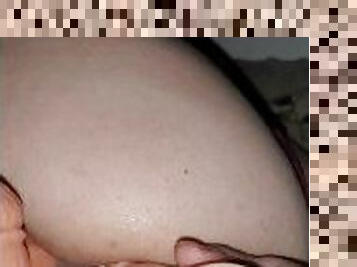 Fat ass white girl solo dp masturbation orgasm