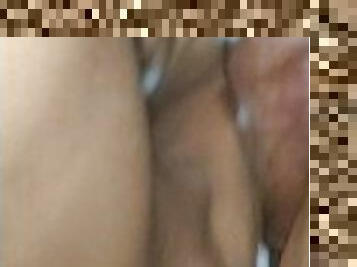 Footjob creampie casero (hecho para un cliente pide uno a @analijess en tlgr)