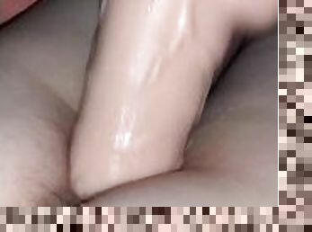 Creamed all over this Thick Long Dildo