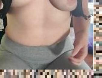 My sexy milf tits want out!! Do you want to play with them?