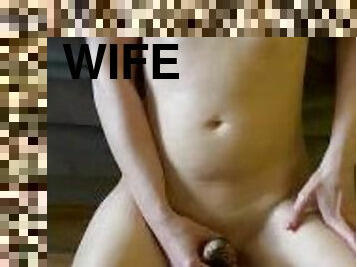 My Hotwife squirt with womanizer ????????????