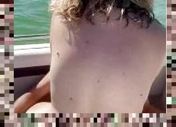 Stepmom takes her Stepson on a boating trip and takes his virginity. full vid on linktr.ee/lizmyth