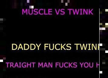 DADDY AND TWINK FUCK HARD (AUDIO ROLEPLAY) MUSCLED STRAIGHT DADDY FUCKS A TWINK FOR THE FIRST TIME